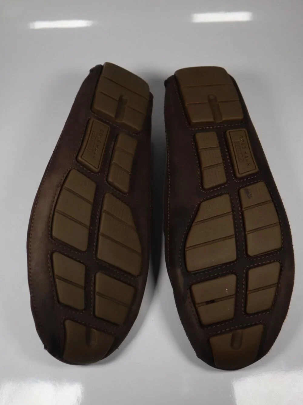 Cole Haan Wyatt Bit Driving Loafers Dark Chocolate Nubuck C37222 - Men’s 8.5M